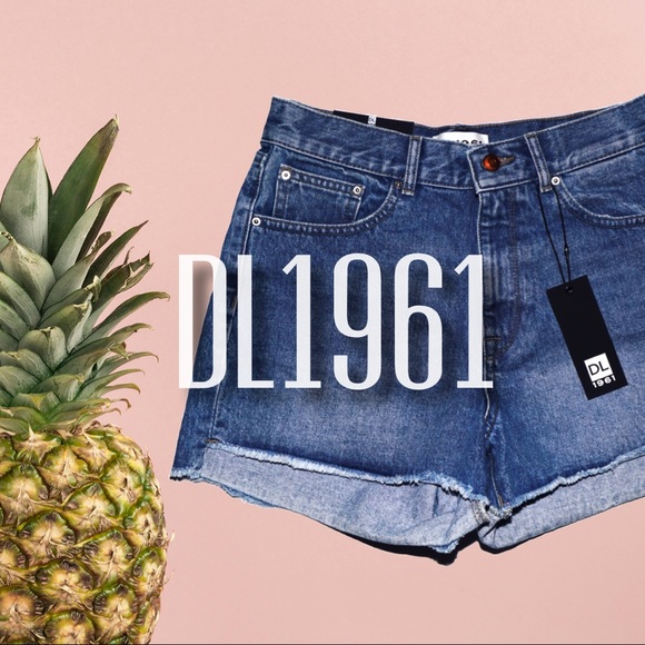 DL1961 Pants - DL1961 APOLLO HIgh Rise Short Smart Denim 29 NWT